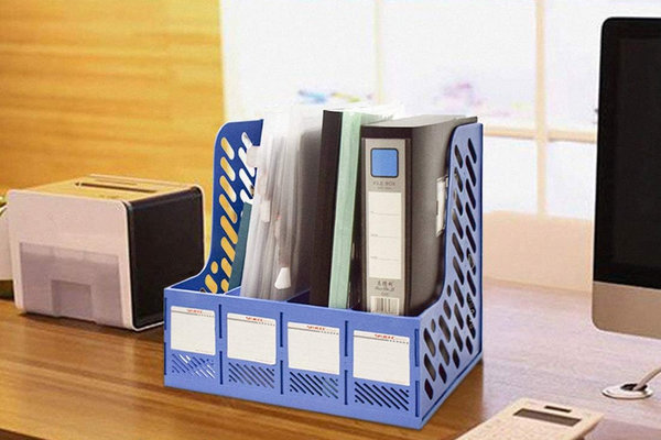 Các loại bìa hồ sơ và kệ rổ lưu trữ tài liệu doanh nghiệp