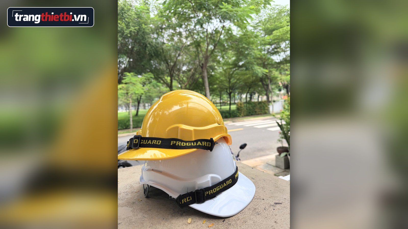 Hai màu nón bảo hộ Proguard bán chạy nhất dành cho công trình