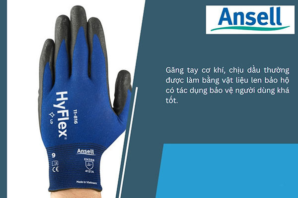 Găng tay chống hóa chất, xăng dầu, axit  cực mạnh chính hãng