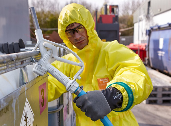 Găng tay chống hóa chất, xăng dầu, axit  cực mạnh chính hãng