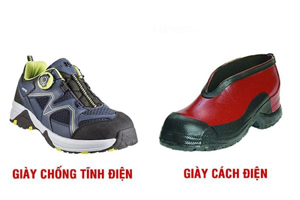 Giày bảo hộ chống tĩnh điện, chống cháy nổ giá tốt bền bỉ