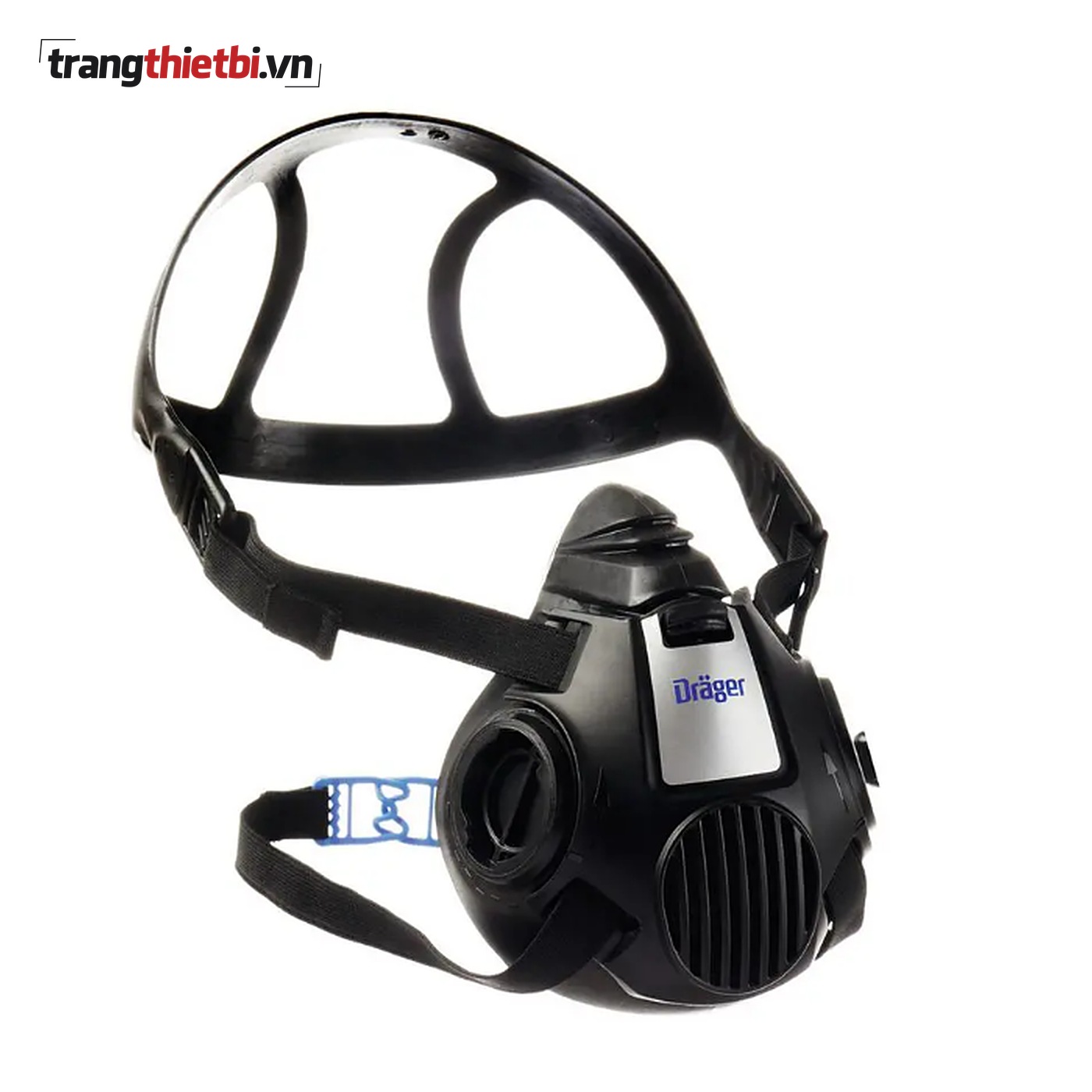 Mặt nạ phòng độc nửa mặt Dräger X-plore 3500 chất liệu DrägerFlex kết nối phin lọc ngàm Bayonet trangthietbi.vn