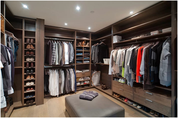 Phòng thay đồ (Closet) trong nhà – Không gian sống nên có của phụ nữ hiện đại