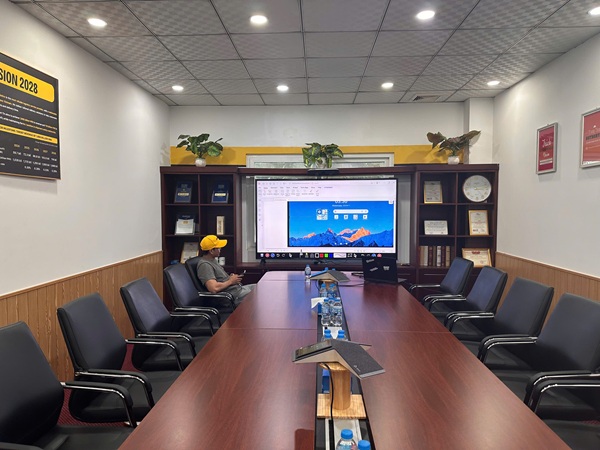 khung tương tác GAOKEview biến tivi thành màn hình cảm ứng