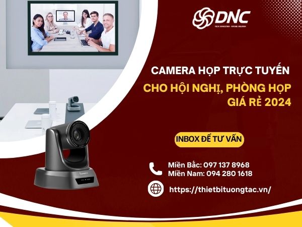 camera họp trực tuyến cho phòng họp, hội nghị 