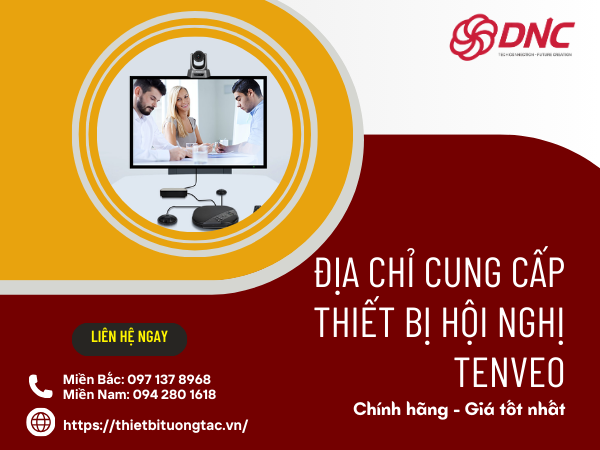 Địa chỉ cung cấp thiết bị hội nghị Tenveo giá rẻ
