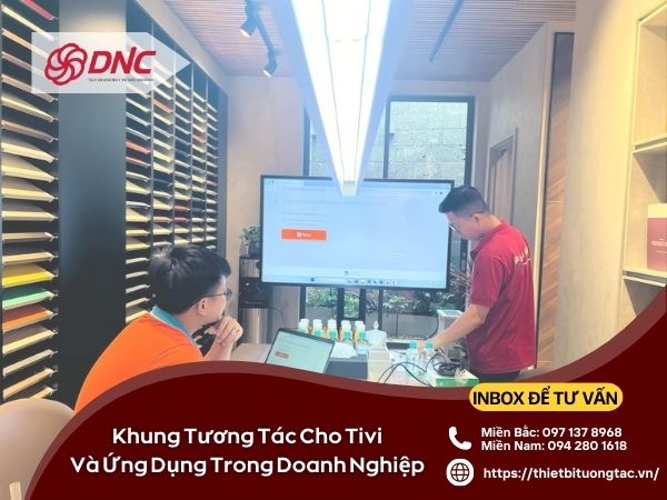 khung tương tác cho tivi 