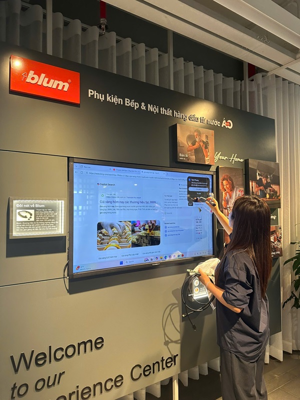 khung cảm ứng cho tivi GAOKEview kết hợp mini PC