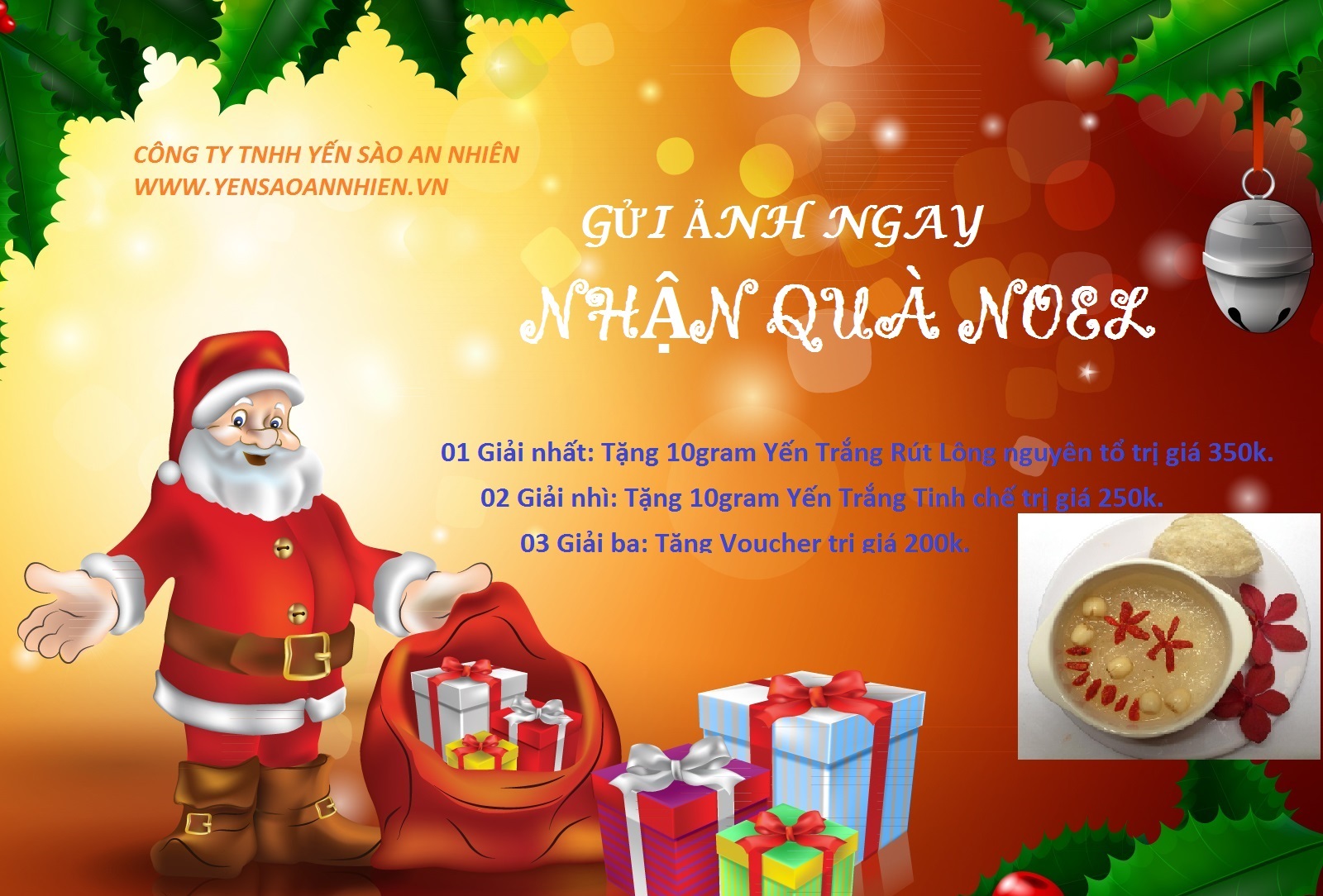 QUÀ TẶNG AN NHIÊN –  ẤM ÁP MÙA NOEL