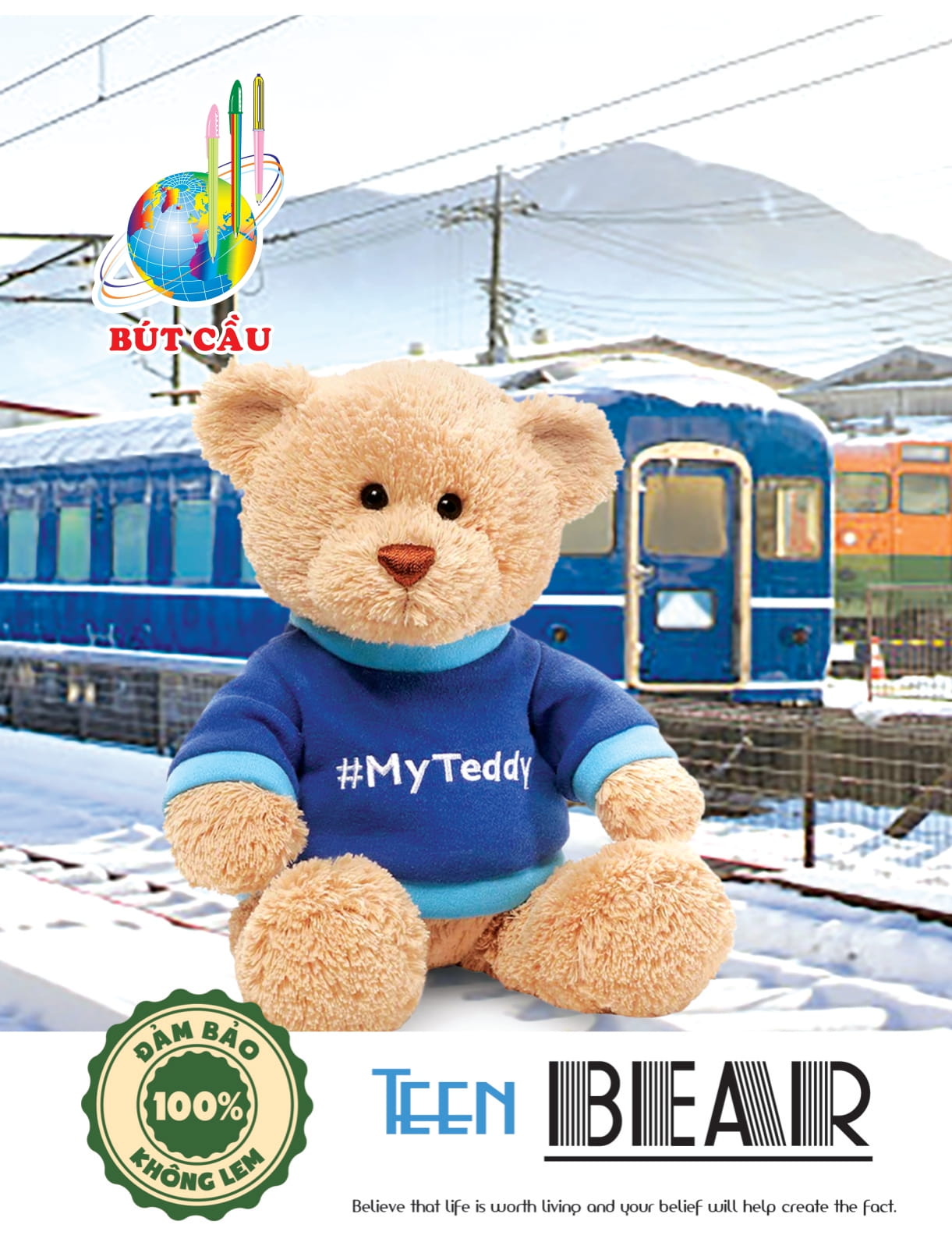 Bút Cầu Teen Bear - ĐL 80