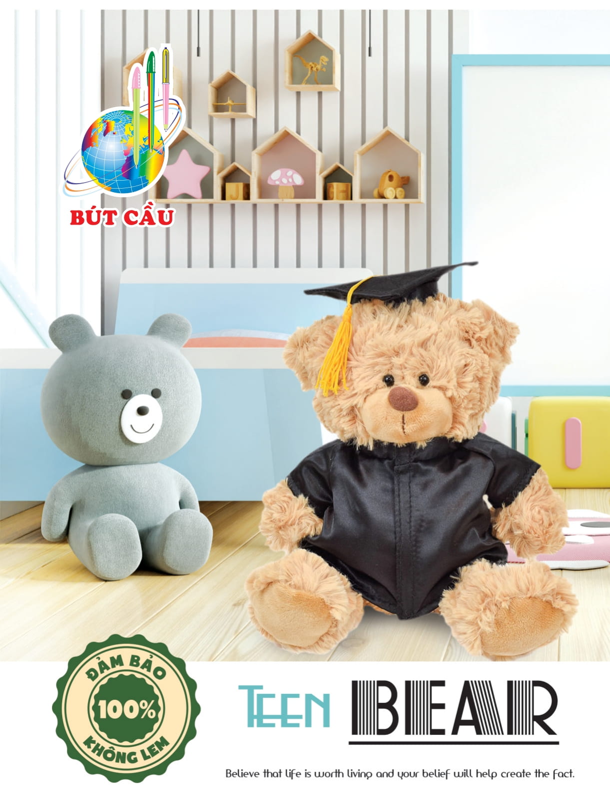 Bút Cầu Teen Bear - ĐL 80