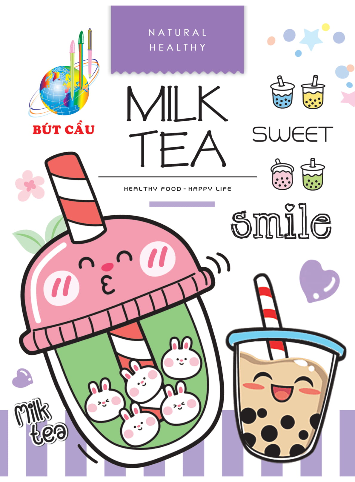 Bút Cầu Happy Food - ĐL 70