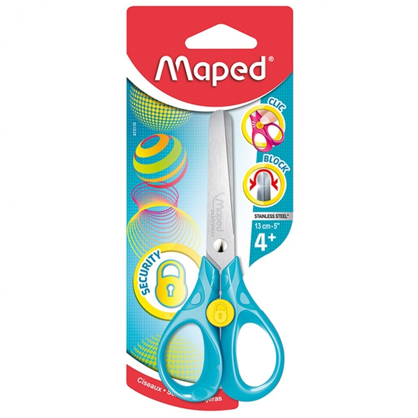 Kéo học sinh có khóa 3D-13cm Maped
