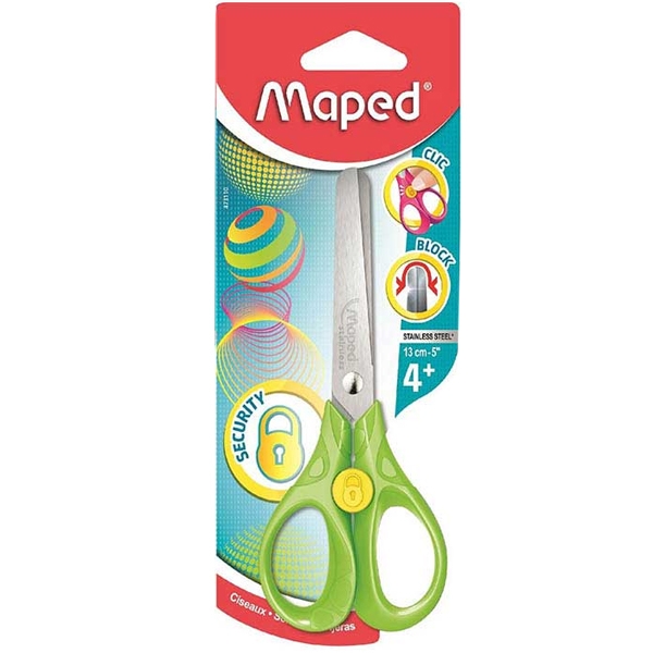 Kéo học sinh có khóa 3D-13cm Maped