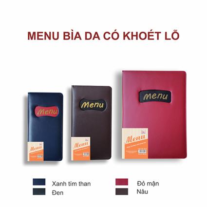Menu A4 MC