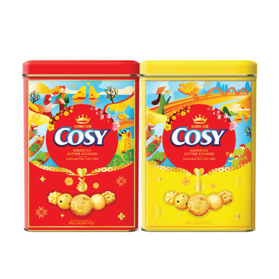 BÁNH QUY BƠ THẬP CẨM
