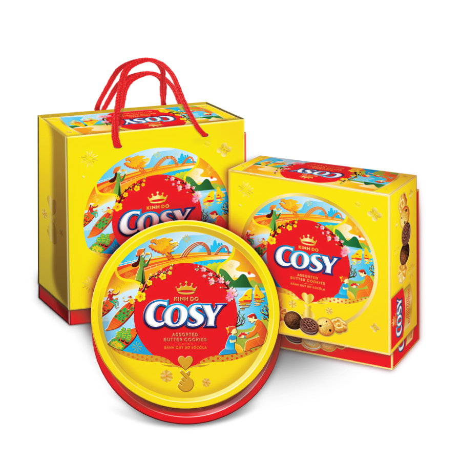 BÁNH QUY BƠ THẬP CẨM - SÔCÔLA