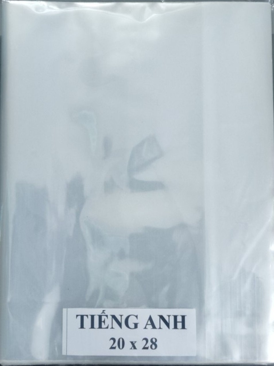 Bìa bao Tiếng Anh