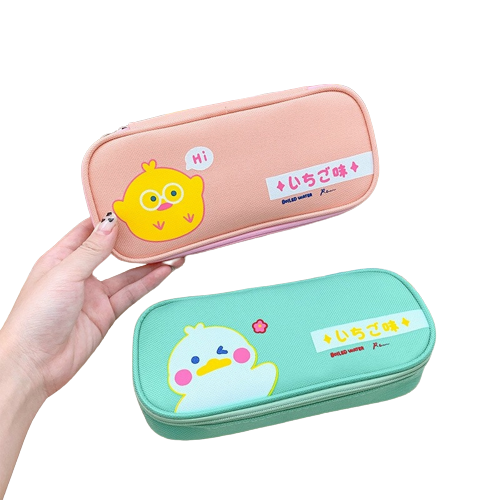 Bóp vải in hình cute