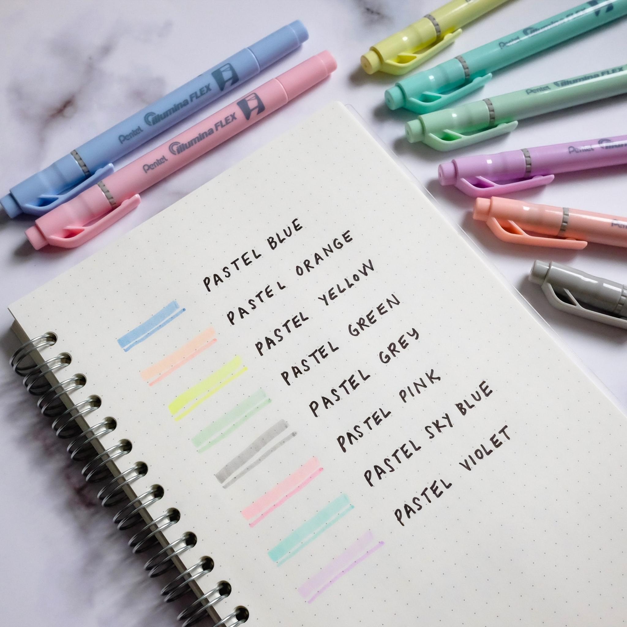 Bút lông màu nước Pastel PENTEL