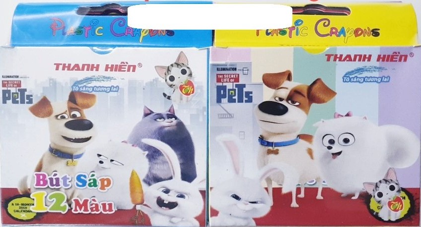 Bút Sáp màu không vỉ
