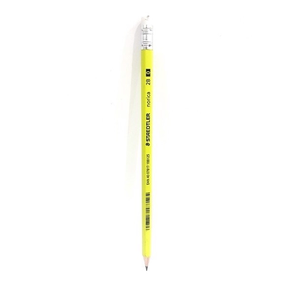 Bút chì gỗ vàng 2B có tẩy STAEDTLER