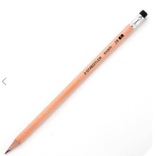 Bút chì thân mộc 2B có tẩy STAEDTLER