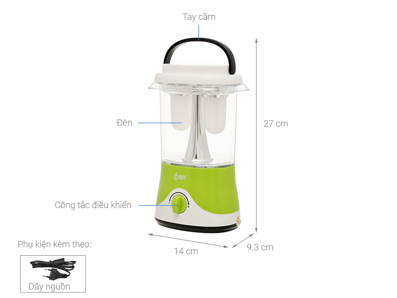 Đèn sạc COMET CRL.3102