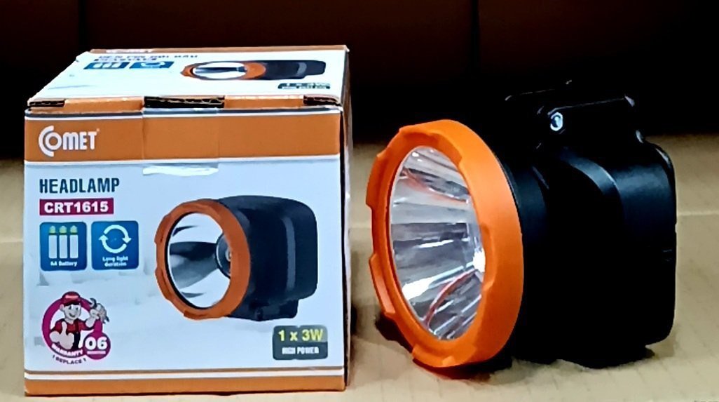 Đèn pin sạc CRT.1615 Comet