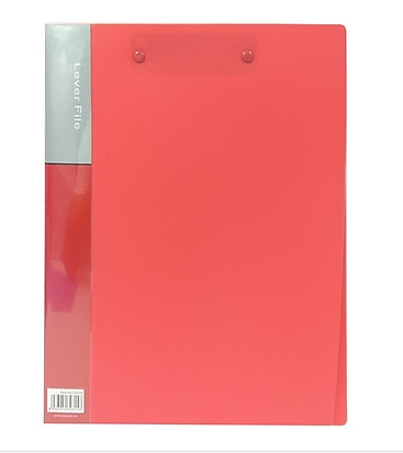 Bìa nhựa 2 kẹp sắt -D301A