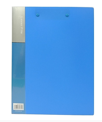 Bìa nhựa 2 kẹp sắt -D301A