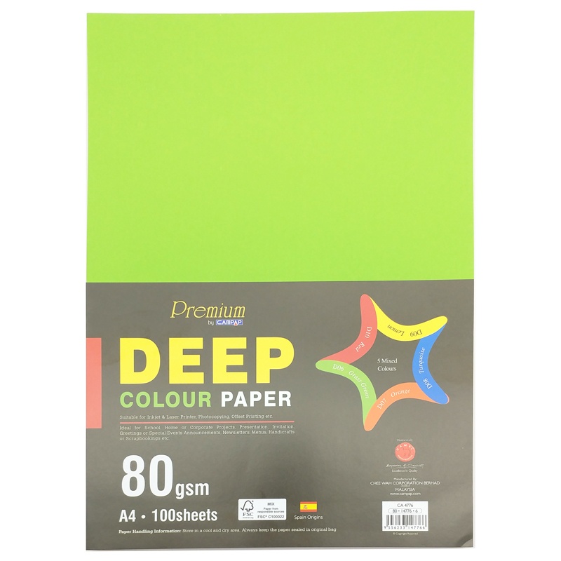 Giấy CAMPAP Deep Colour Paper - ĐL.80