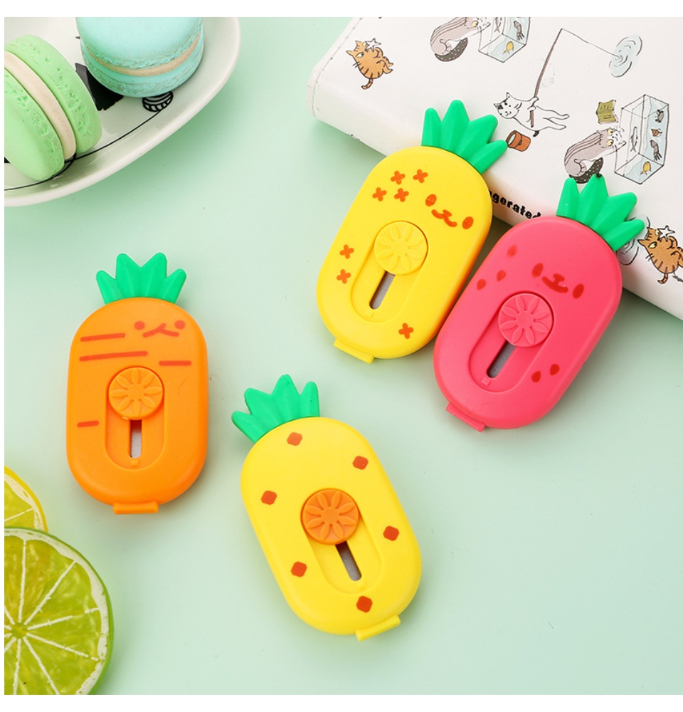 Dao Rọc Giấy Mini Hình Quả Cà Rốt Đáng Yêu - Mã 8128