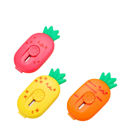 Dao Rọc Giấy Mini Hình Quả Cà Rốt Đáng Yêu - Mã 8128