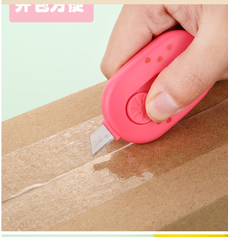 Dao Rọc Giấy Mini Hình Quả Cà Rốt Đáng Yêu - Mã 8128