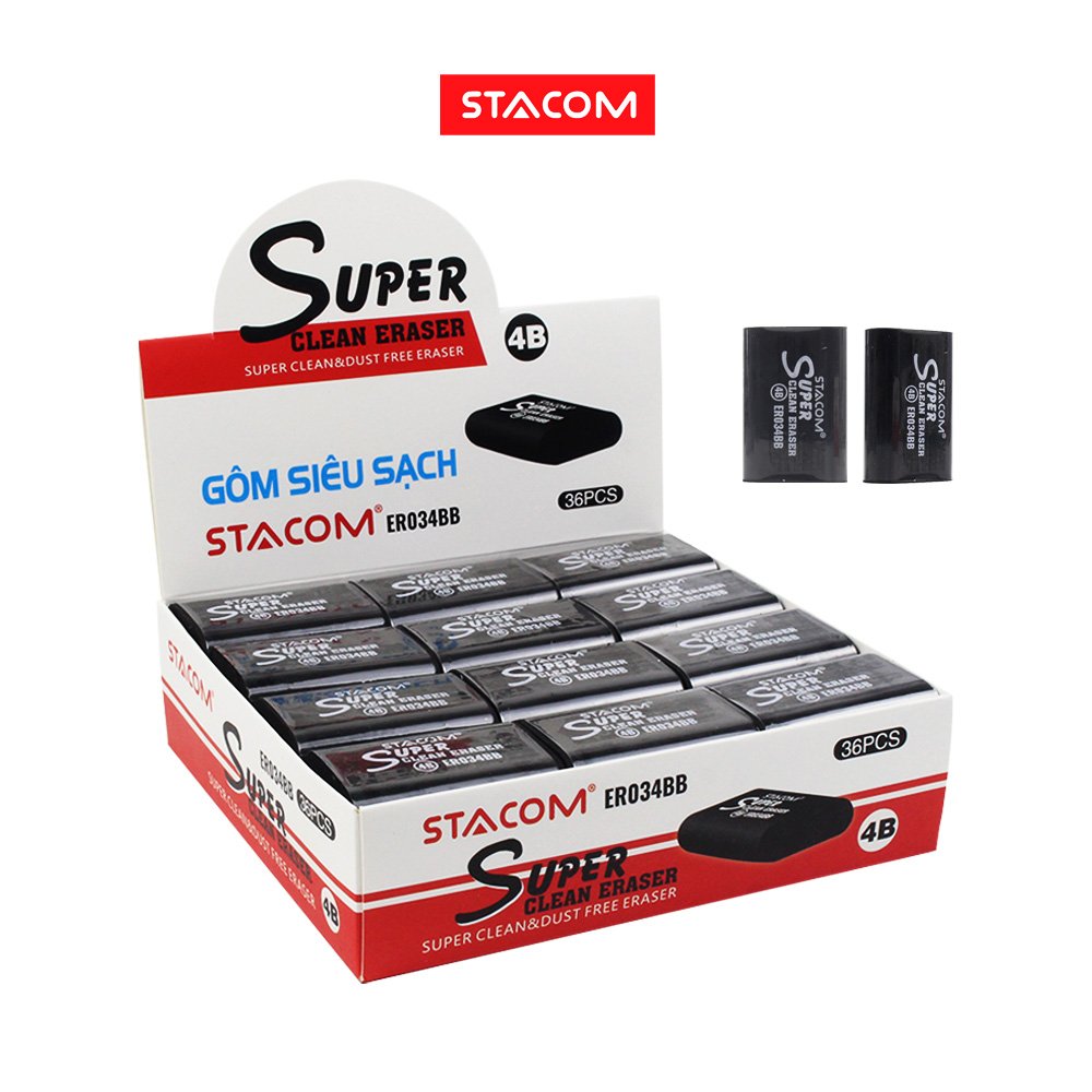 Gôm đen lớn Stacom 4B- ER034_B