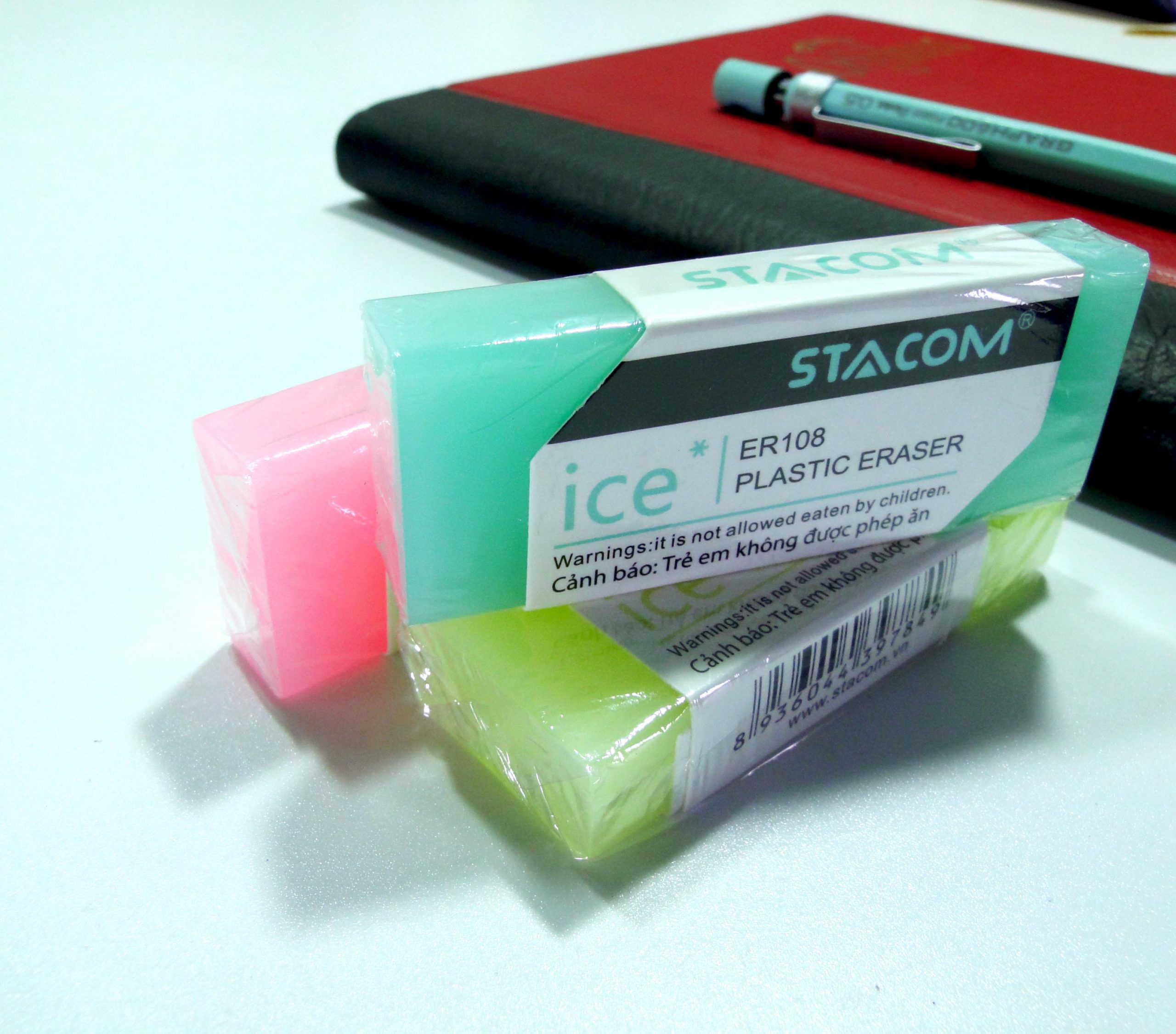 Gôm trong suốt Stacom ER108