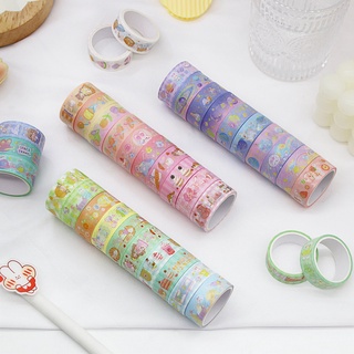 Băng keo washi đục - hộp 60 cuộn