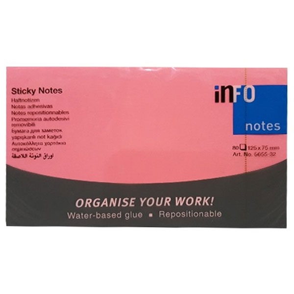 Giấy Note 125x75 INFO