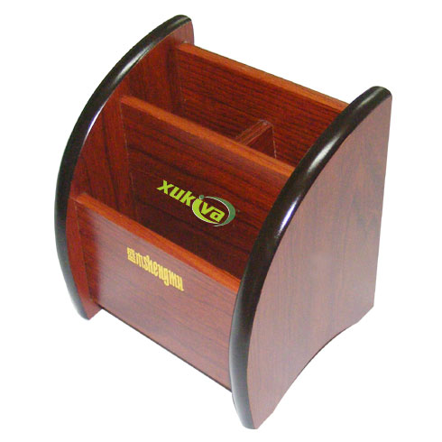 Hộp Cắm Bút Gỗ