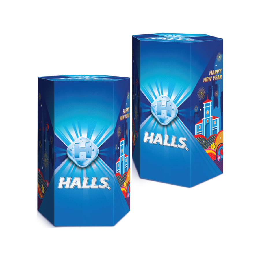 Kẹo The Halls Vị Trái Cây