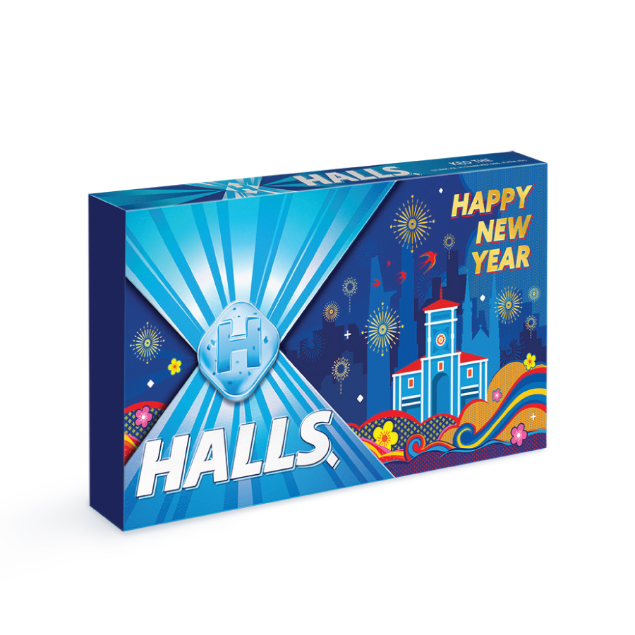 Kẹo The Halls Vị Trái Cây