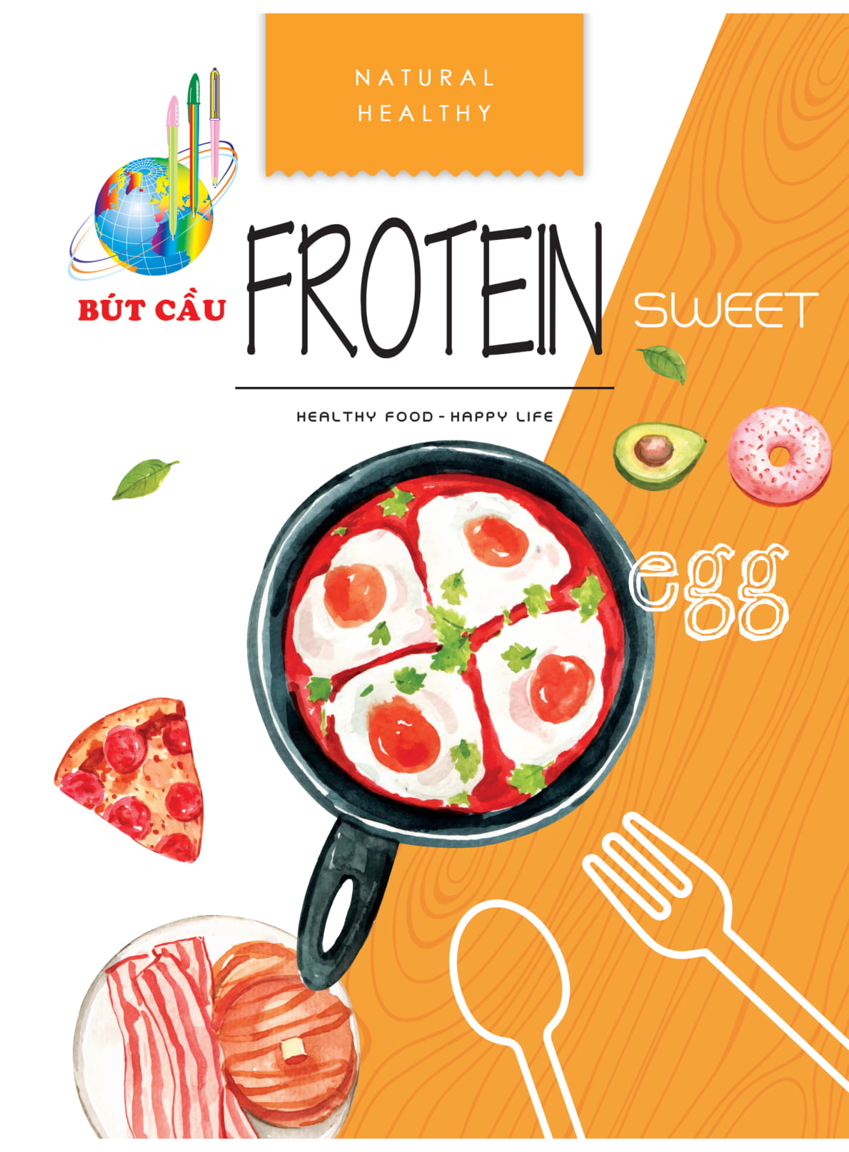 Bút Cầu Happy Food - ĐL 70