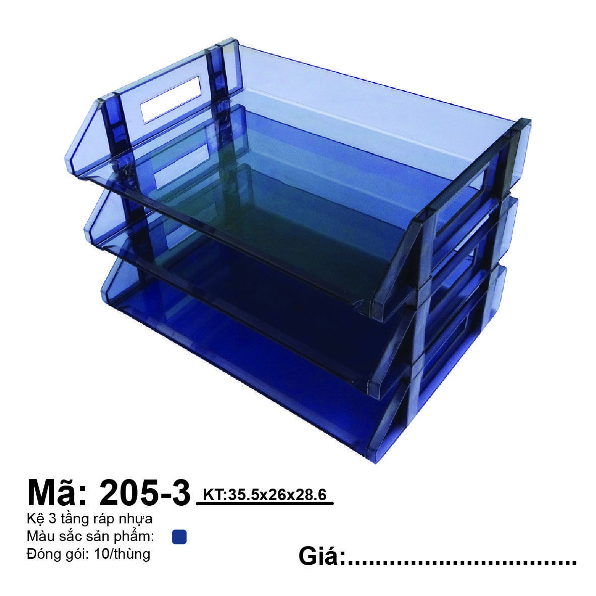 Kệ 3 Tầng Ráp 205