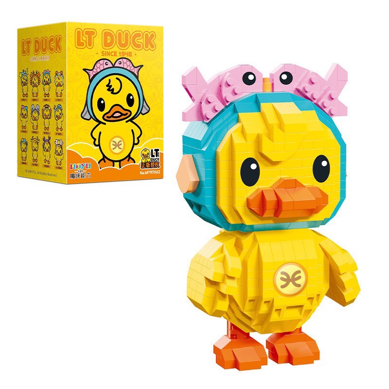Lego LT Duck 12 Chòm Sao Hình Vịt Vàng Mẫu Mới 2023 - Mã MY97052