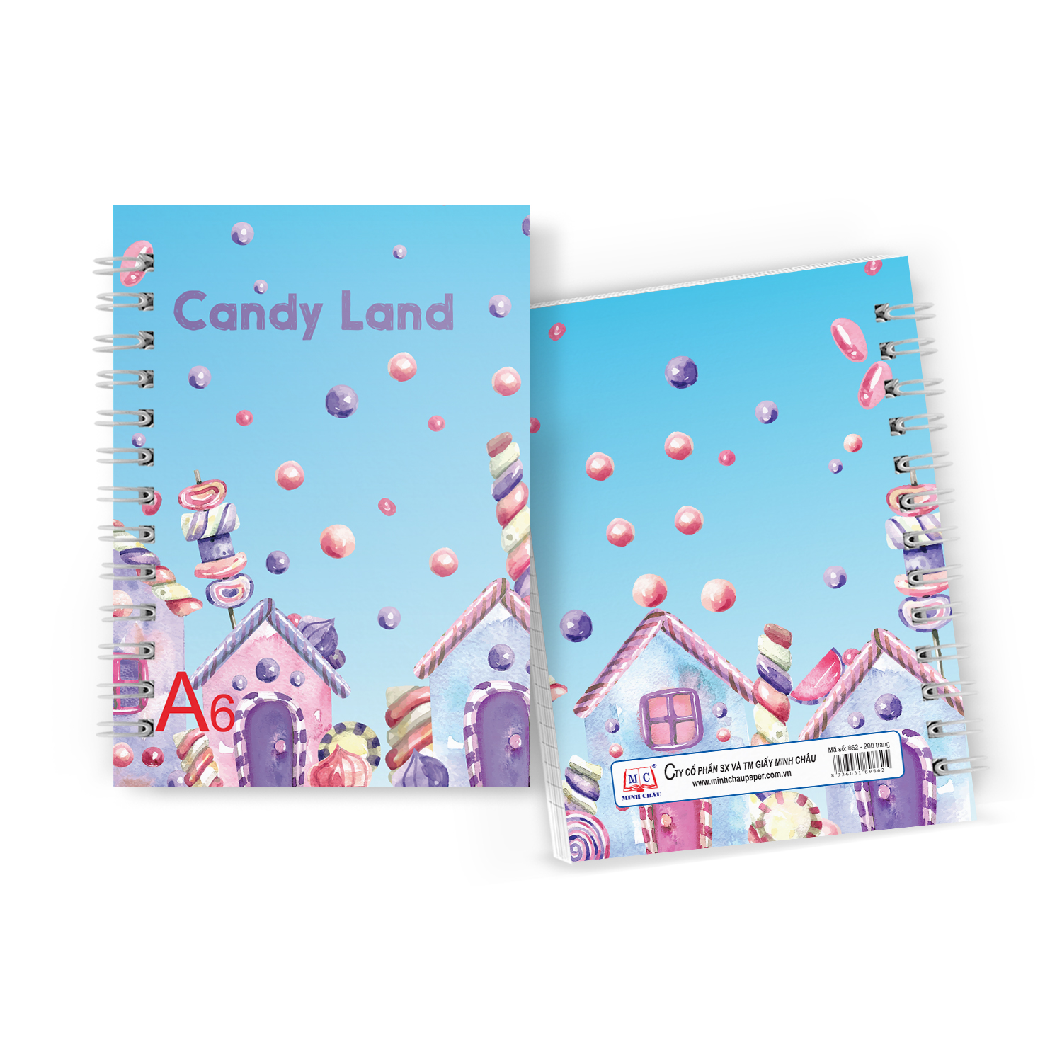 Sổ Lò Xo A6 bìa ngoại cao cấp MC - ĐL 70