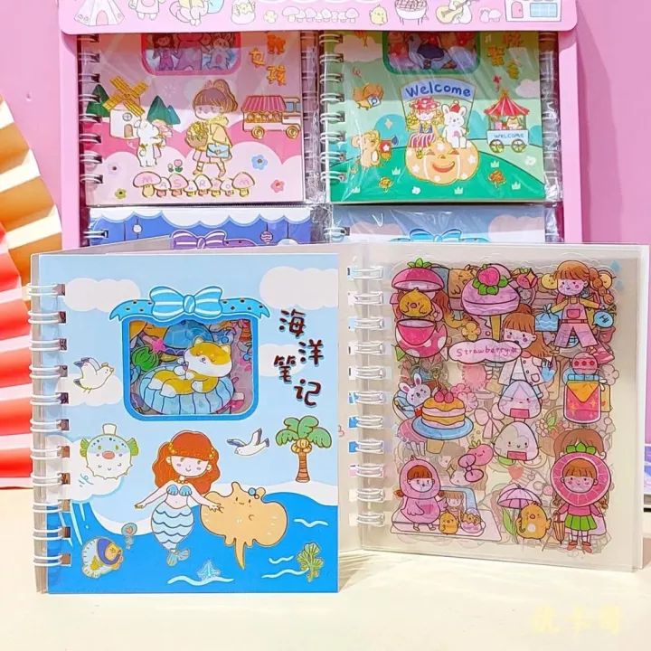 Sổ kèm sticker - 10 tấm