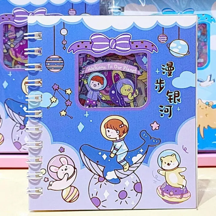 Sổ kèm sticker - 10 tấm