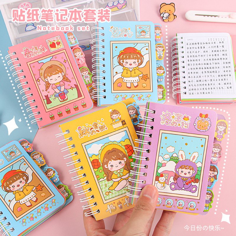 Sổ sticker phân trang A7