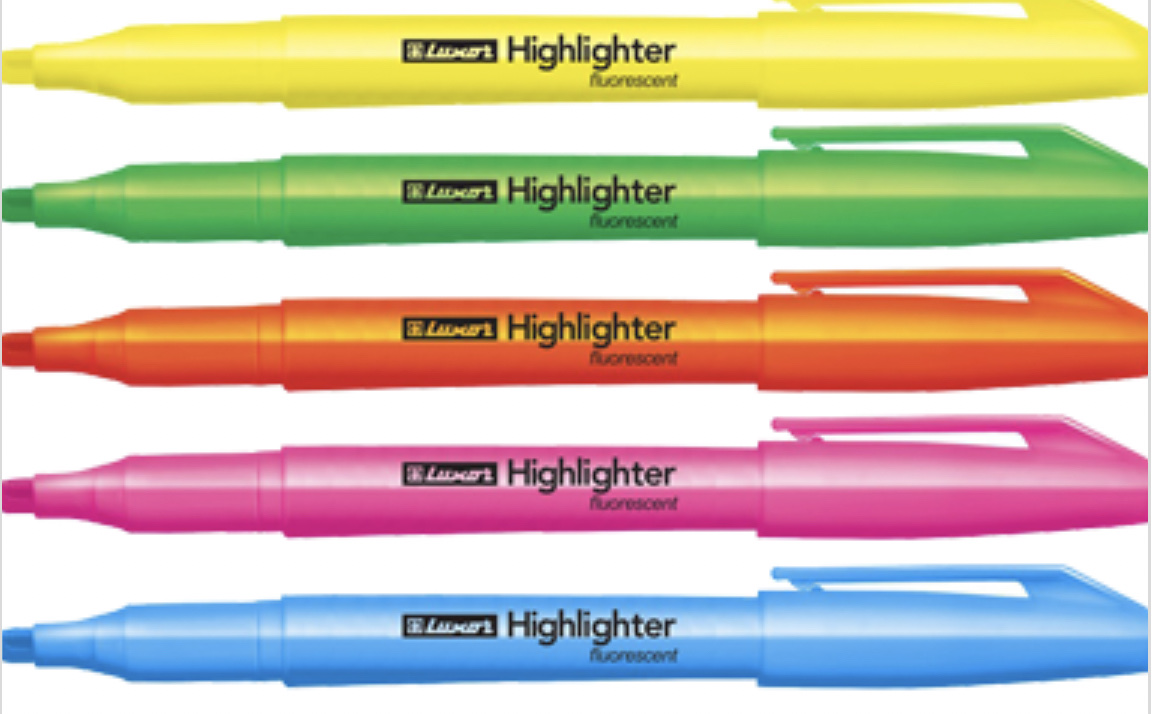 Bút Dạ Quang Text Highlighter LUXOR